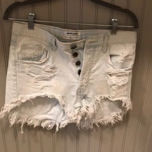 One teaspoon denim shorts